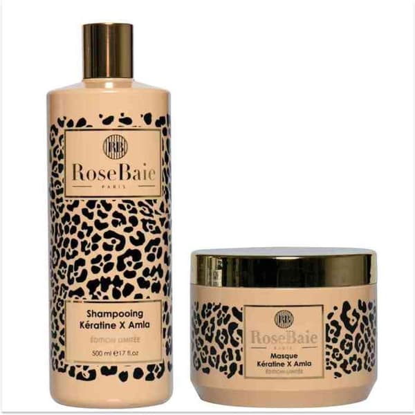 RoseBaie Amla X Keratin Schampo 500 ml + Mask 500 ml