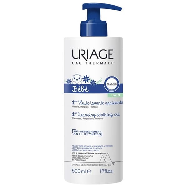 Rengörande olja - URIAGE - Xémose - 500ml - Lugnande - Hypoallergenisk