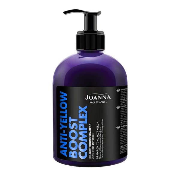 JOANNA ANTI-YELLOW BOOST Återupplivande hårschampo - 500 g