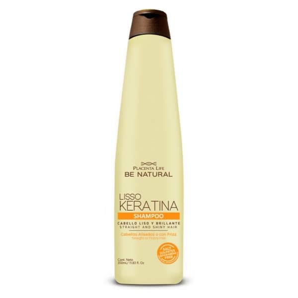 PLACENTA LIFE Mjukgörande hårschampo Lisso Keratina - 350 ml