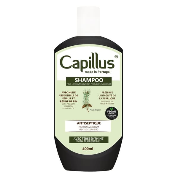 CAPILLUS Schampo för naturligt hår PERUKVÅRDSSERIE - 400ml - NATURLIG