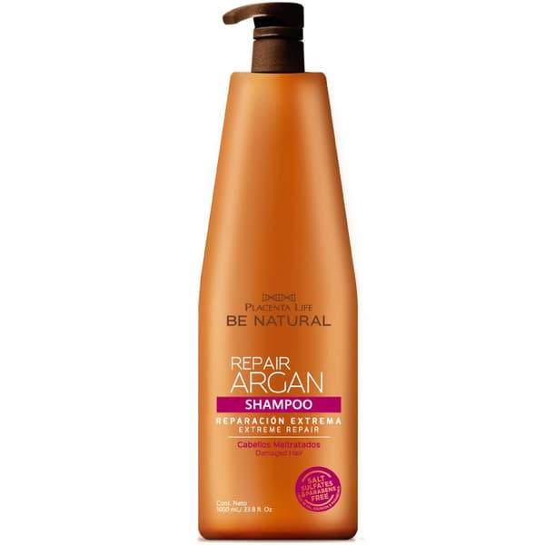 PLACENTA LIFE ARGAN REPAIR hårshampoo - 1000ml