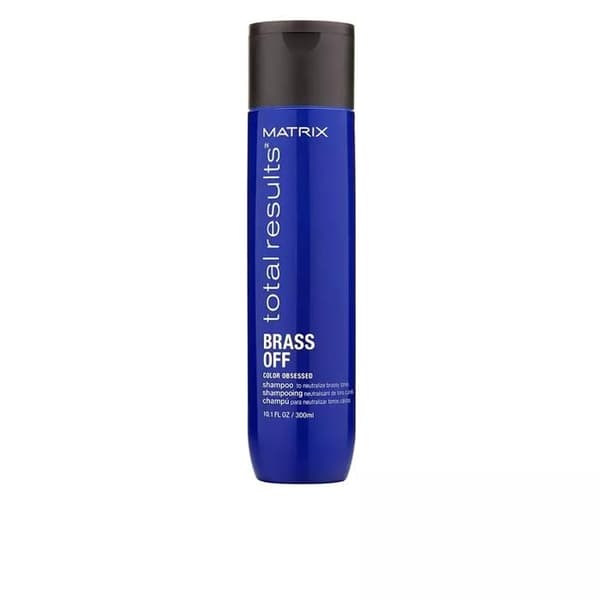 Matrix Total Results Brass Off Shampoo 300ml - schampo för att neutralisera heta höjdpunkter