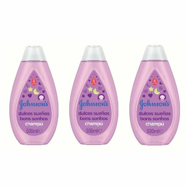 Tvål - schampo - bubbelbad - badolja Johnson's baby - 9432500 - Schampo - Set om 3