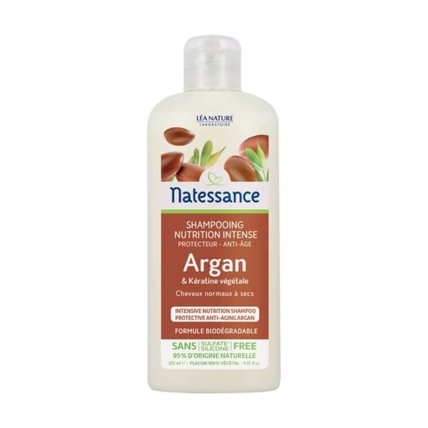 Natessance Argan Nutrition Intensivt skyddande schampo 250ml