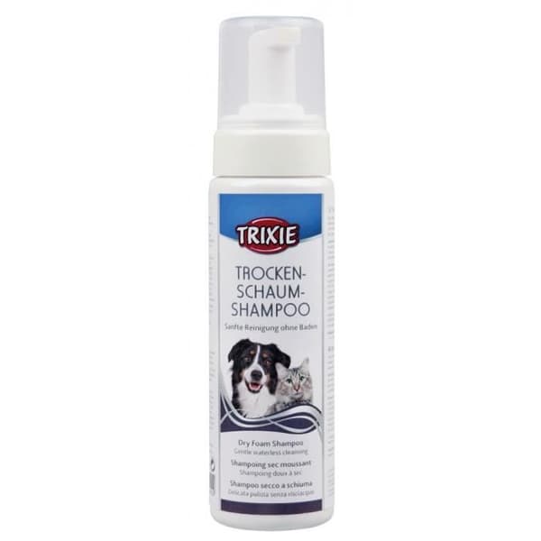 Schampo i mousse - TRIXIE - För hundar och katter - 230 ml - Parfymerad - Idealisk för resor