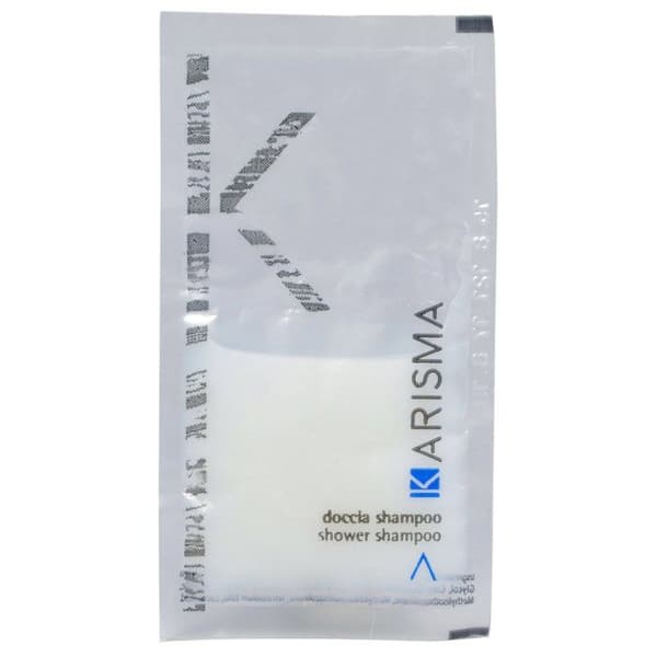 Schampo - torrschampo Karisma - KRDS10 - Dusch/schampopåse 10 ml 500 st.