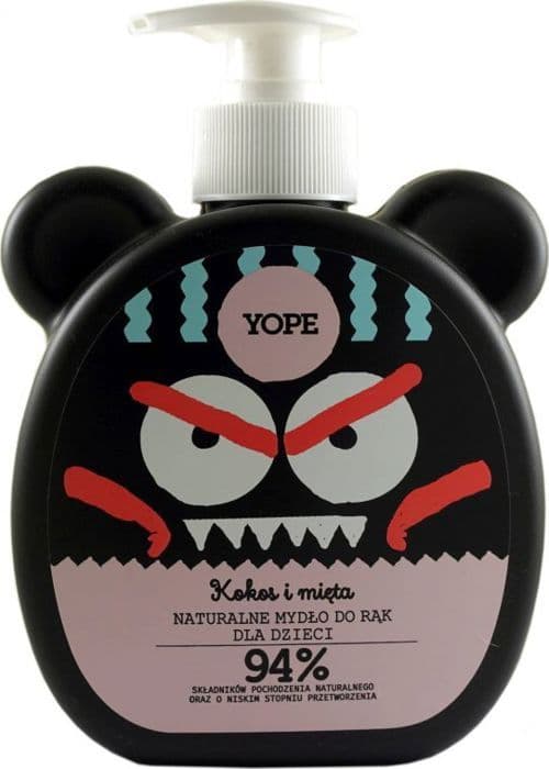 Savon - schampo - bubbelbad - Yope badolja - 45239 - Baby tvål kokosnöt och mynta 400 ml