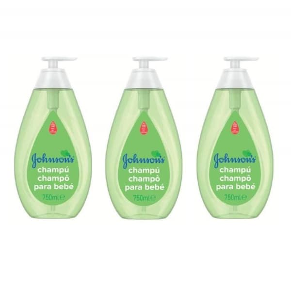 Johnsons Baby 9430400 - KVM SWITCH - Schampo 750 ml - Paket med 3