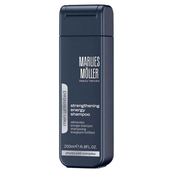 Kosmetika och parfymer för kvinnor Schampo Marlies Möller Män Obegränsad Strightening Energy Schampo 200 Ml