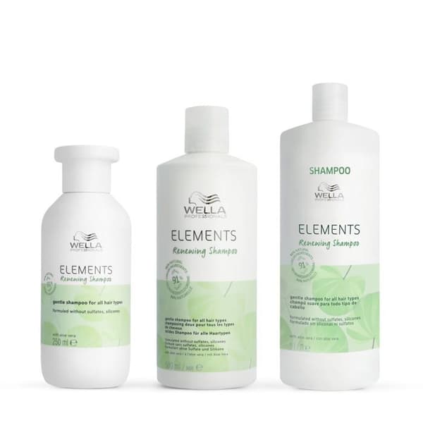 Wella Professionals Elements sulfatfritt regenererande schampo för alla hårtyper 500 ml