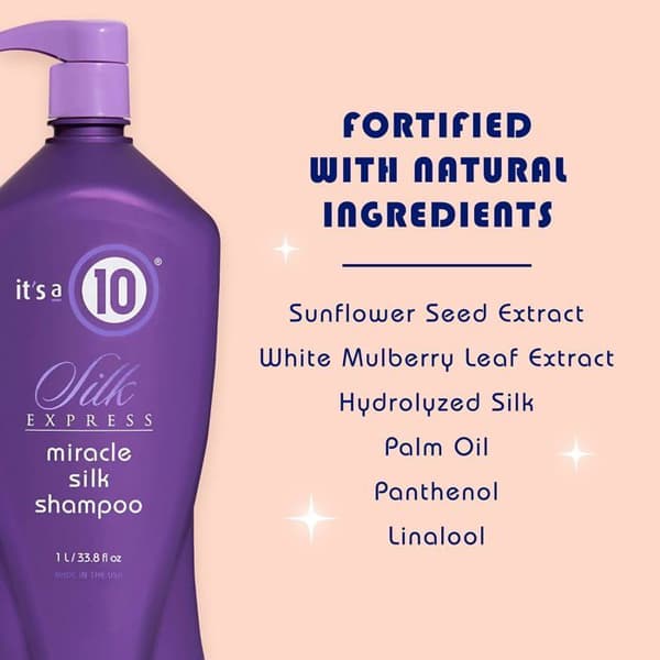 ITS A 10 SILK EXPRESS MIRACLE SILK SCHAUM 33.8 oz / 1 L