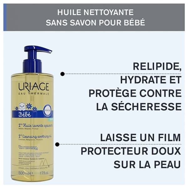 Uriage Baby 1st Cleansing Oil 500ml