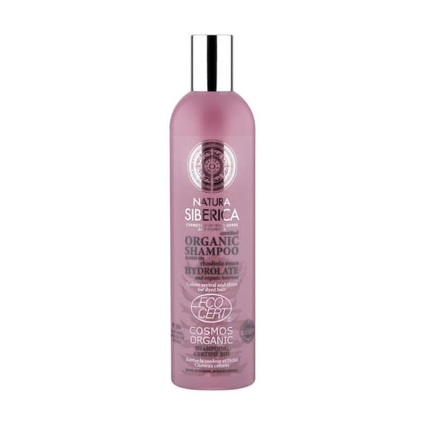 NATURA SIBERICA - Färg- och glansgivande revitaliserande schampo för färgat hår 400 ml