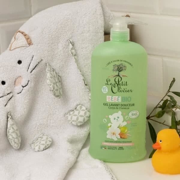 Gel Tvätt - Le Petit Olivier - Baby BIO - 750ml - Utan färgämnen - Fleranvändningsprodukter