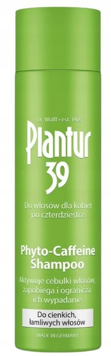 Plantur 39 Phyto-Caffein Schampo för sprött och tunt hår 250 ml