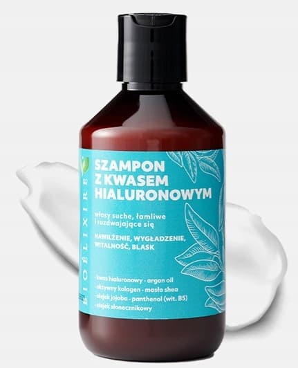 BIOELIXIRE Argan återfuktande hårschampo med hyaluronsyra 300