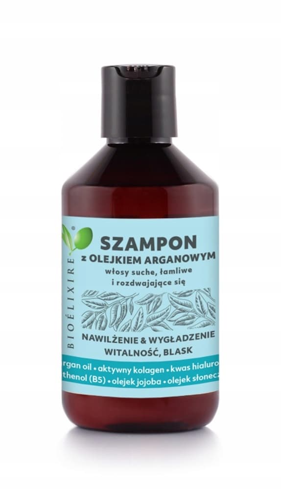 BIOELIXIRE Argan återfuktande hårschampo med hyaluronsyra 300