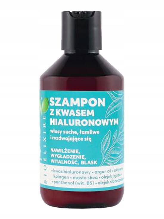 BIOELIXIRE Argan återfuktande hårschampo med hyaluronsyra 300