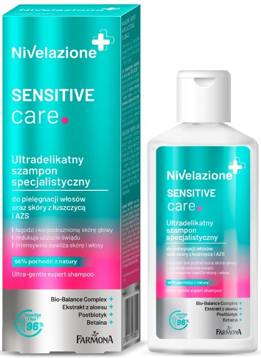 Nivelazione schampo för hår AZS psoriasis 100 ml