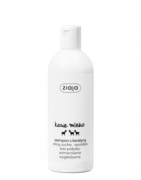 ZIAJA GETMJÖLKSschampo med keratin 400 ml