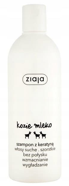 ZIAJA GETMJÖLKSschampo med keratin 400 ml