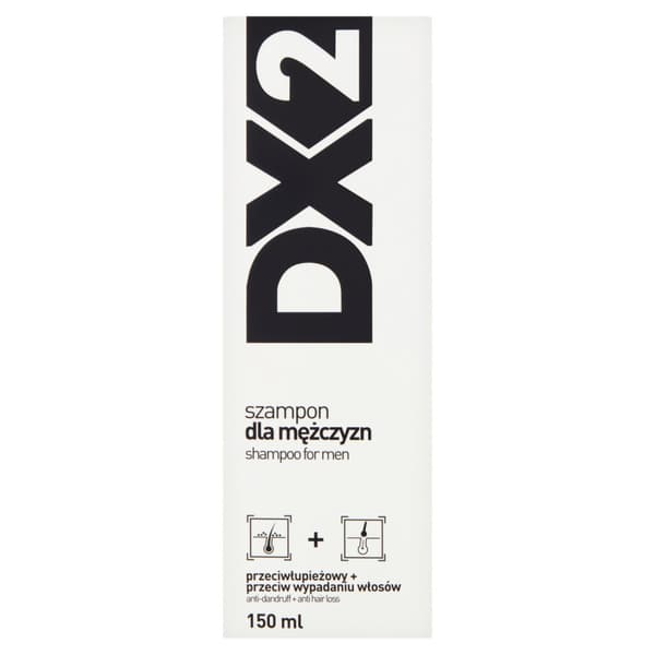 DX2 schampo för män MOT HÅRFALL 150 ML