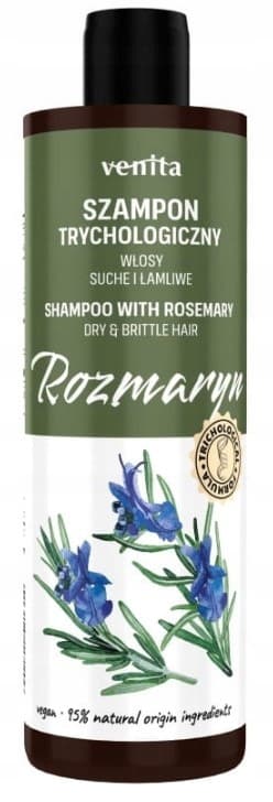 VENITA Rosmariini trikologinen hiusshampoo 300 ml