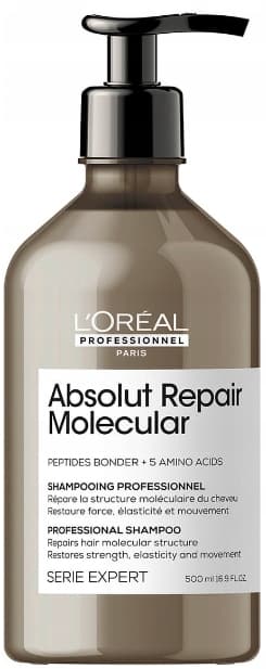 L'ORÉAL EXPERT SERIE ABSOLUT REPAIR MOLECULAR hårshampoo 500 ml