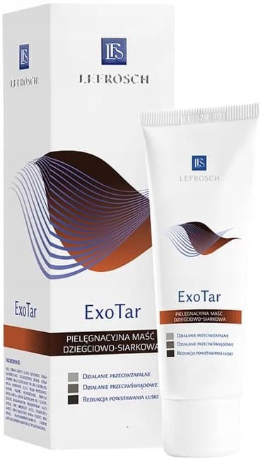 LEFROSCH EXOTAR tjärschampo för hår 150 ml