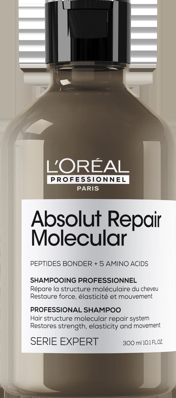 L'ORÉAL STYRKE HÅRSHAMPOO Absolut Repair Molecular 300 ml