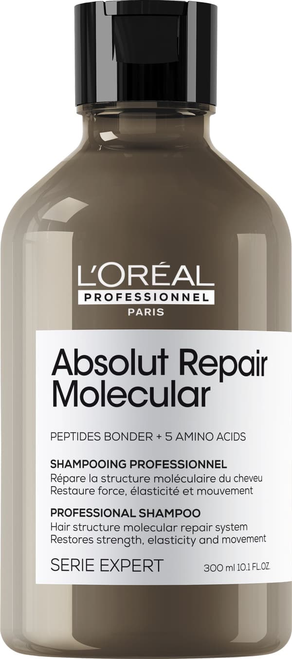 L'ORÉAL STYRKE HÅRSHAMPOO Absolut Repair Molecular 300 ml