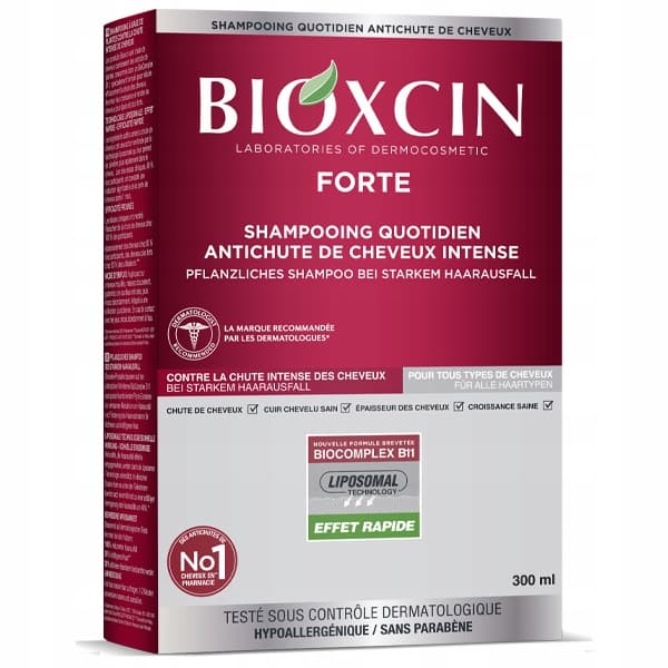 BIOXCIN FORTE schampo mot kraftigt håravfall 300 ml