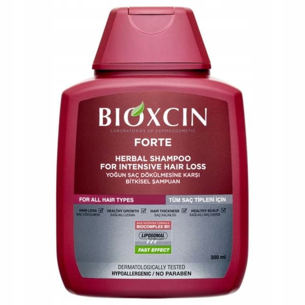 BIOXCIN FORTE schampo mot kraftigt håravfall 300 ml
