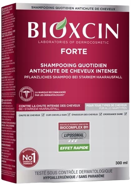 BIOXCIN FORTE schampo mot kraftigt håravfall 300 ml