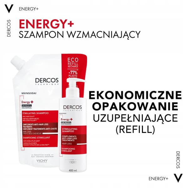 VICHY DERCOS ENERGY+ Stärkande schampo 500 ml