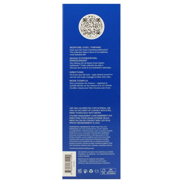 Nurture Hydrating Shampoo fra JVN til Unisex - 283 ml shampoo