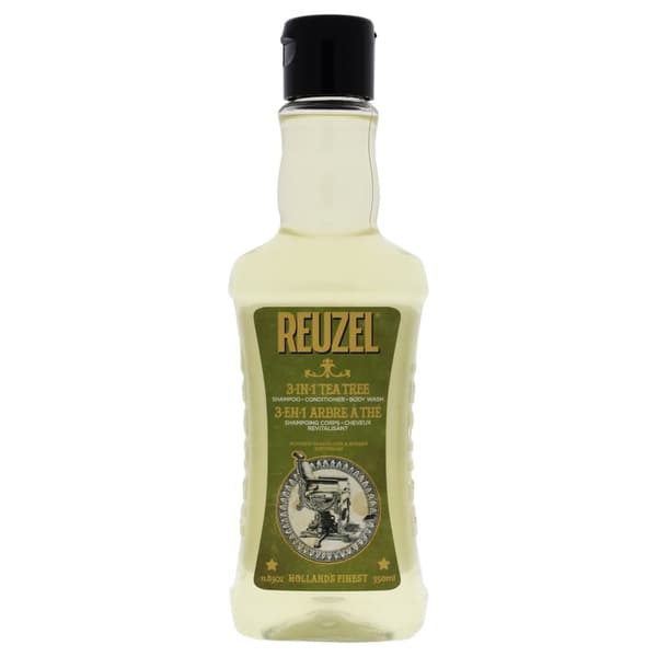 3-i-1 tea tree-schampo fran Reuzel for man - 340 ml schampo