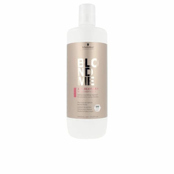 Nærende Hårbalsam Schwarzkopf Blondme (1000 ml)