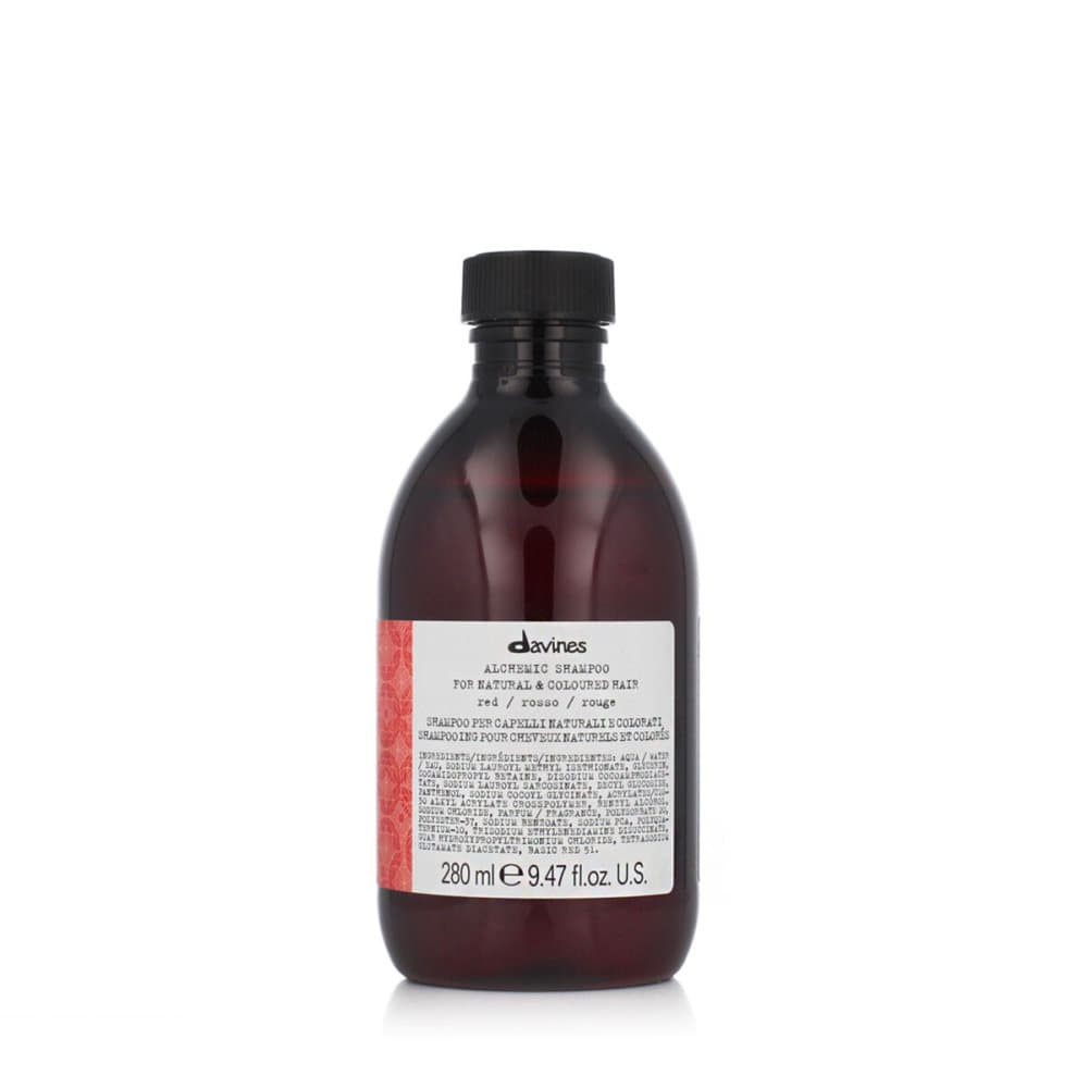 Schampo med tillfällig hårfärg Davines Alchemic Red 250 ml CDON