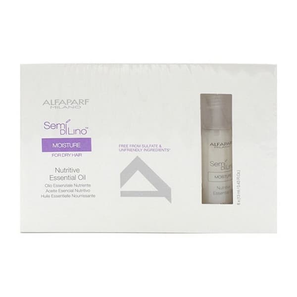 Fugtgivende Olie Alfaparf Milano Semi Di Lino (6 x 13 ml)