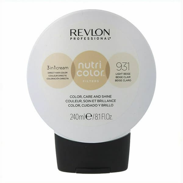 Permanent färg Nutri Color Filters Revlon Nutri Color 931 Beige 240 ml (240 ml)