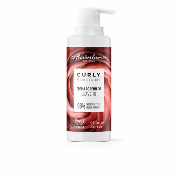 Muotoiluvoide Alcantara Curly Hair System Selkeät kiharat Hoitoaine 200 ml