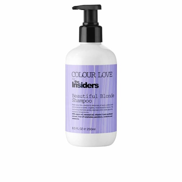 Värin neutraloiva shampoo The Insiders Colour Love Vaaleat hiukset (250 ml)