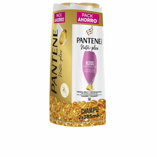 Shampoo Pantene   Krøllet hår 2 x 385 ml