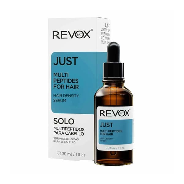 Hiusseerumi Revox B77 Just 30 ml Uudelleen tiivistyvä Monipeptidit