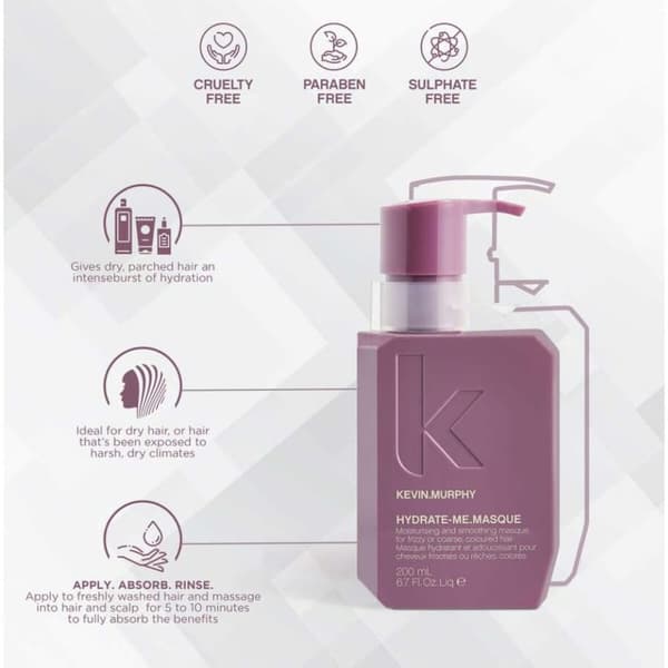 Hårinpackning Kevin Murphy HYDRATE-ME 200 ml