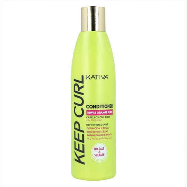 Hårbalsam til definerede krøller Keep Curl Kativa (250 ml)