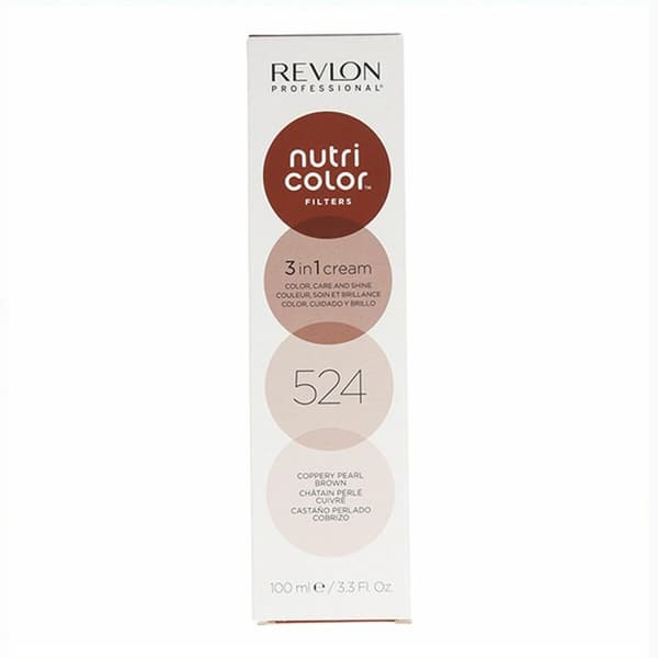Vårdande hårinpackning 524 Revlon Kopparfärgat kastanjebrunt (100 ml)