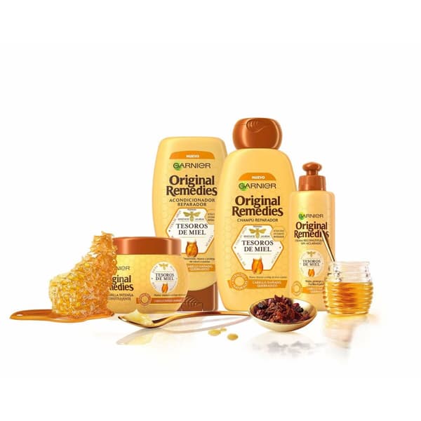 Stylingkräm Garnier Original Remedies Tesoros de Miel (600 ml)